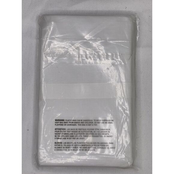 Pottery Barn Spencer Soft Washed Organic Cotton White Euro Pillow Sham New - Picture 3 of 3